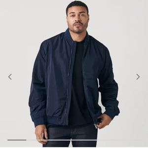 Brand new navy bomber jacket